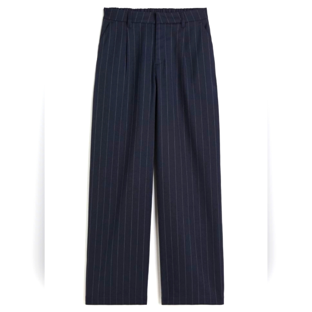 H&M Divided Pinstripe Straight Leg Dress Pants - COPY